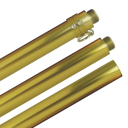 Global Flags Unlimited Deluxe Aluminum Pole 9'x1.125" 2-Sections 203773